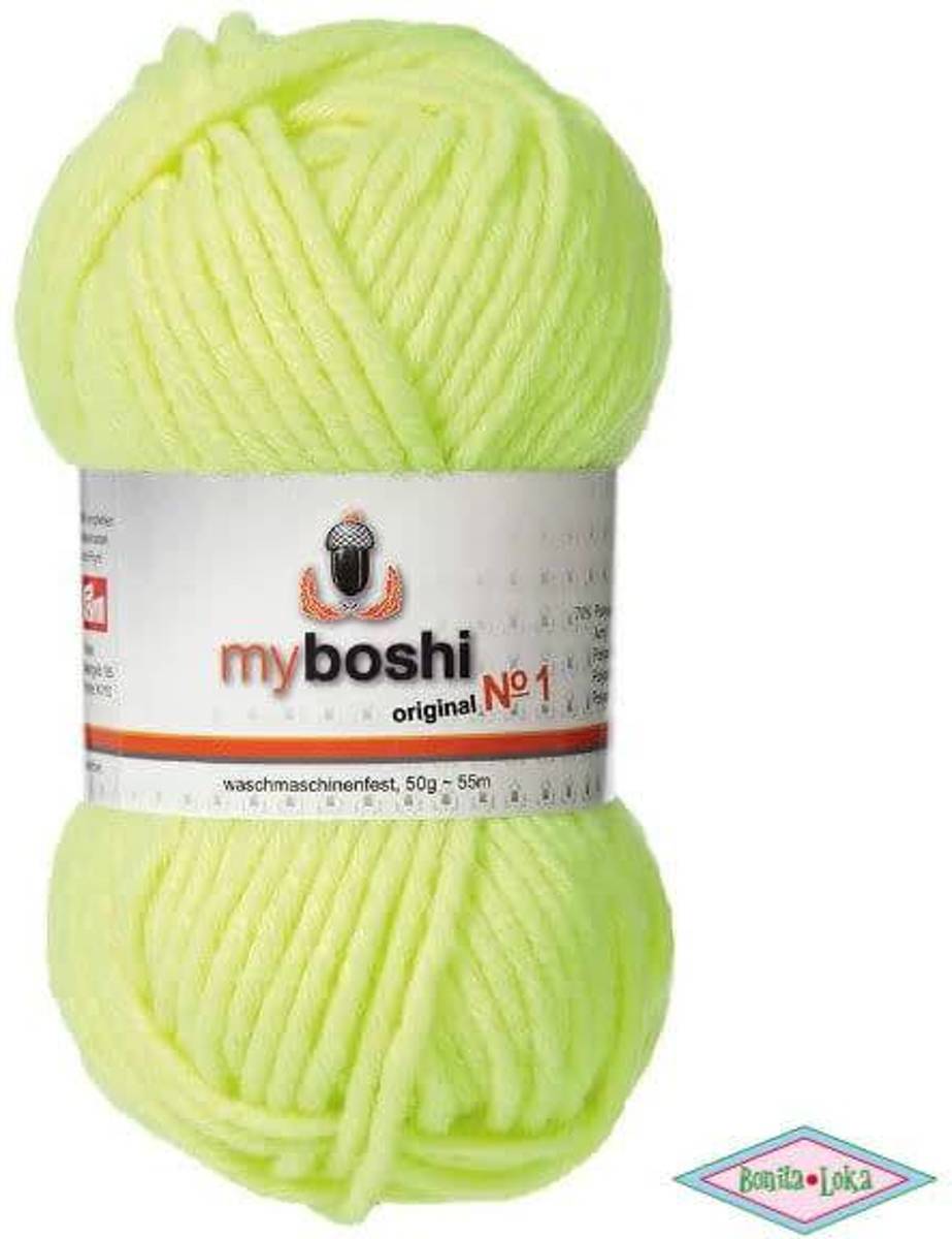 Myboshi 185 Neon Geel