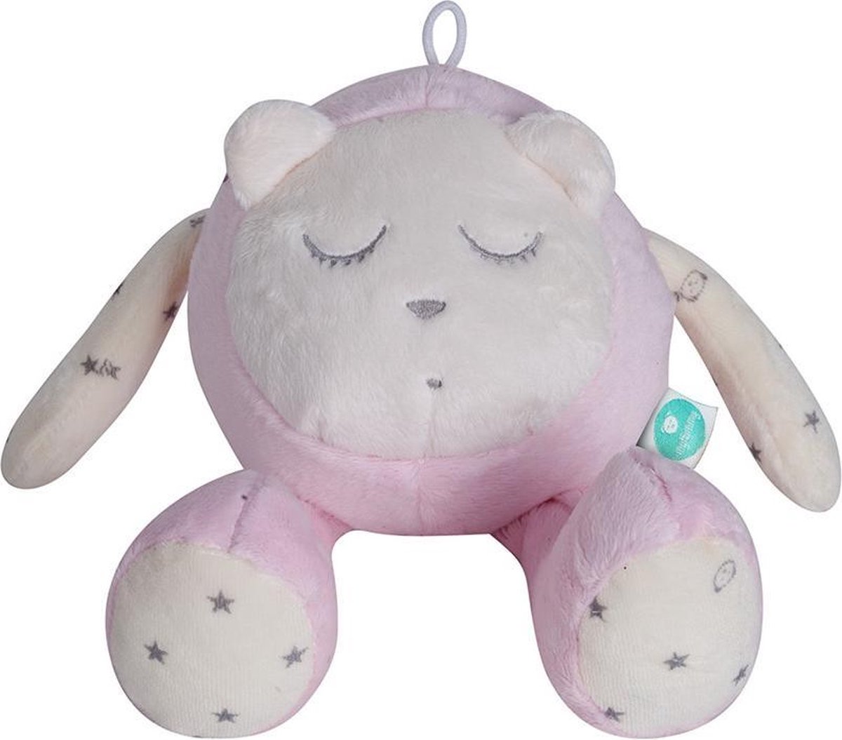 Myhummy Snoozy Slaapsensor Junior 23 Cm Polykatoen Roze 4-delig