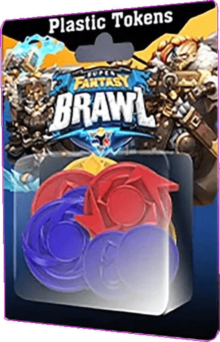 Super Fantasy Brawl: Upgraded Plastic Tokens Kit