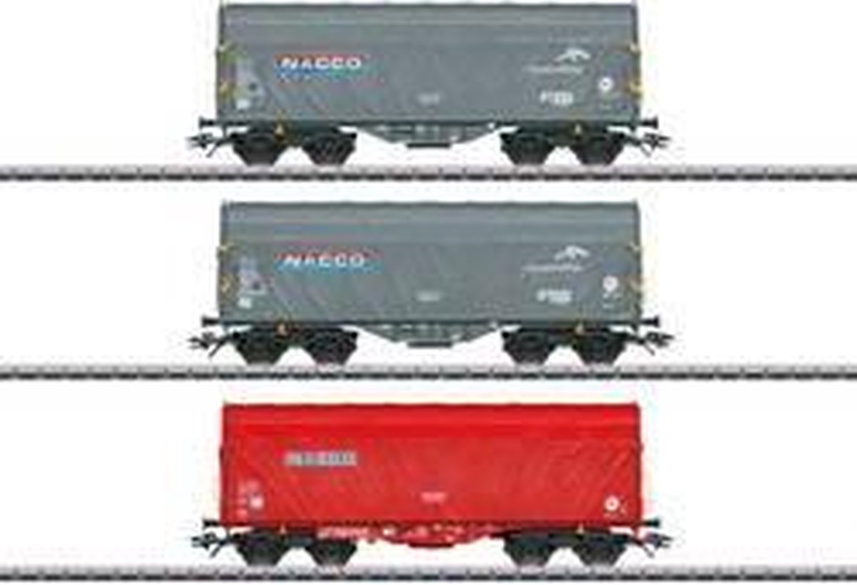 Märklin 047224 Coil wagen van Nacco, set van 3 stuks