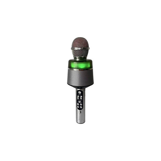 N-GEAR Star Mic - Bluetooth Karaoke Microfoon voor Kinderen - Silver