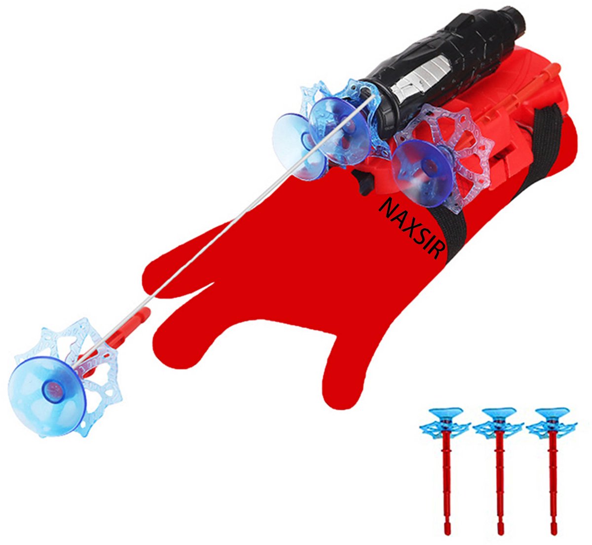   Spider Dart Launcher - 3 Klevende Darts Met Zuignappen - Dart Schietspel - Competitief Kinderspel