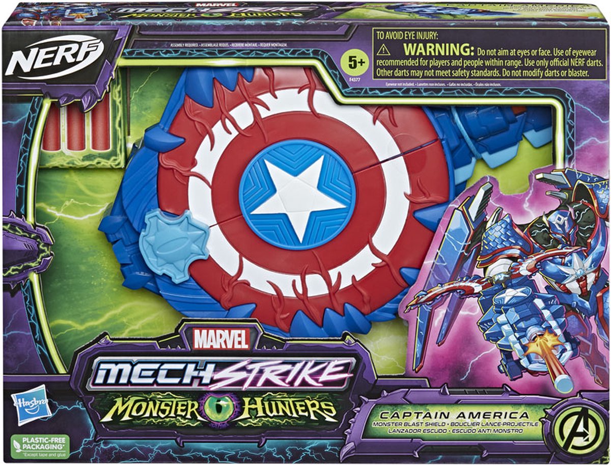 MARVEL MECH STRIKE MONSTER HUNTERS CAPTAIN AMERICA MONSTER B