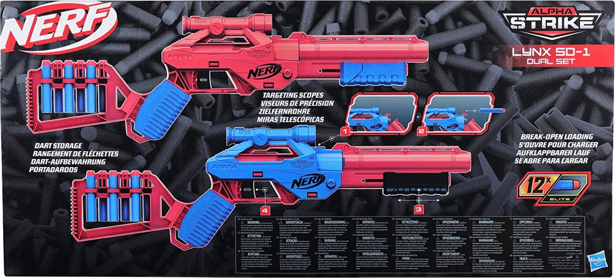 NERF Alpha Strike Lynx SD-1 Dual Set