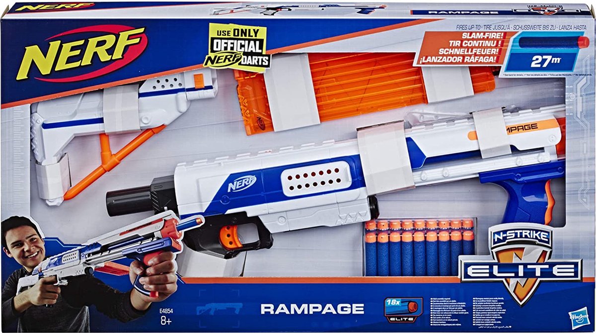   N-Strike Elite Rampage