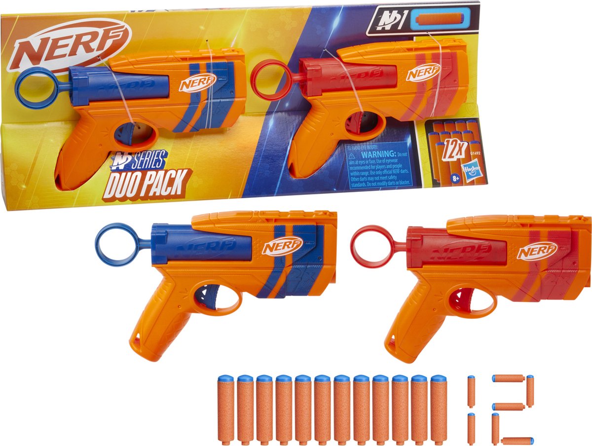 Nerf N Series-duopack  s inclusief 12 N1-darts
