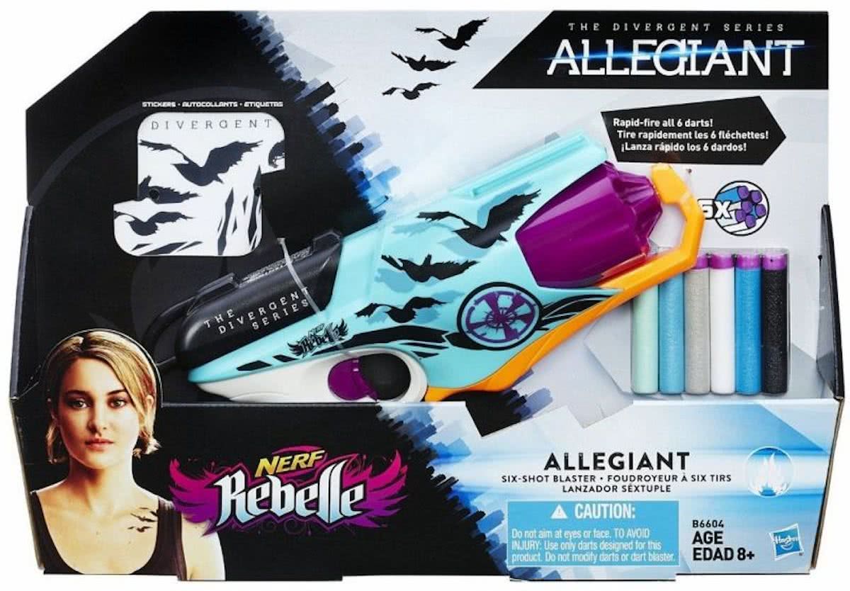 Nerf Rebelle - Allegiant Series Six Shot Blaster