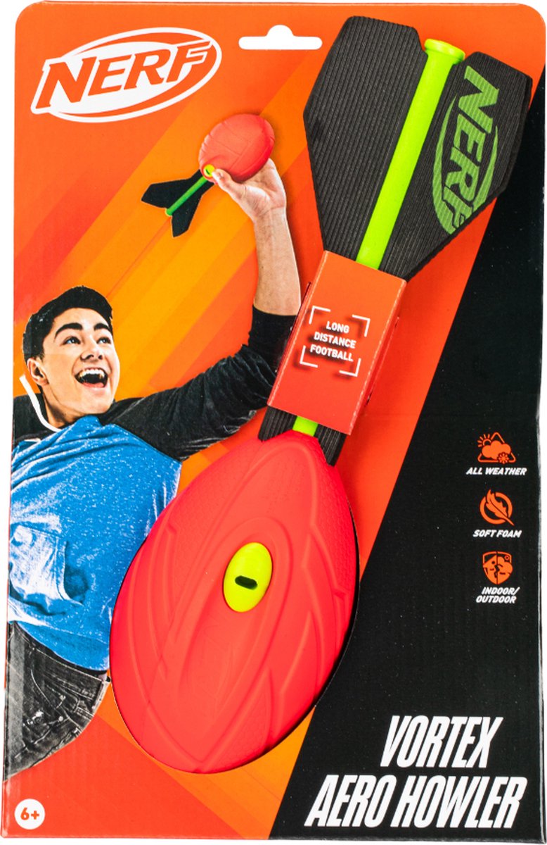 Nerf Vortex Aero Howler - rood