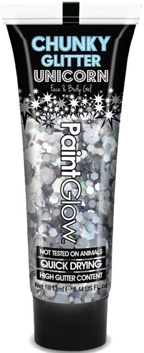 Chunky glitters face & body gel 13 ml Disco Fever