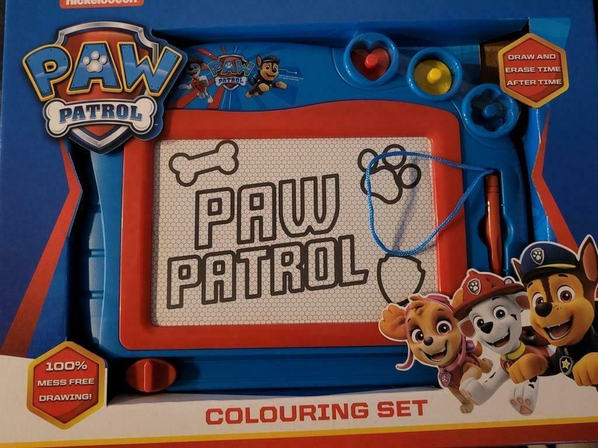 PAW PATROL MAGNETISCH TEKENBORD 28X36CM