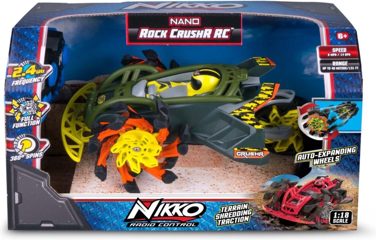 Nikko Rc Rock Crushr Groen