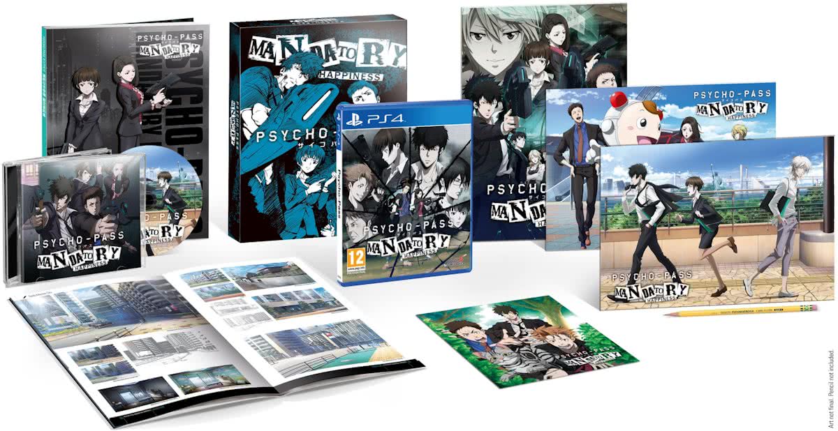 PsychoPass Mandatory Happiness Limited Edition