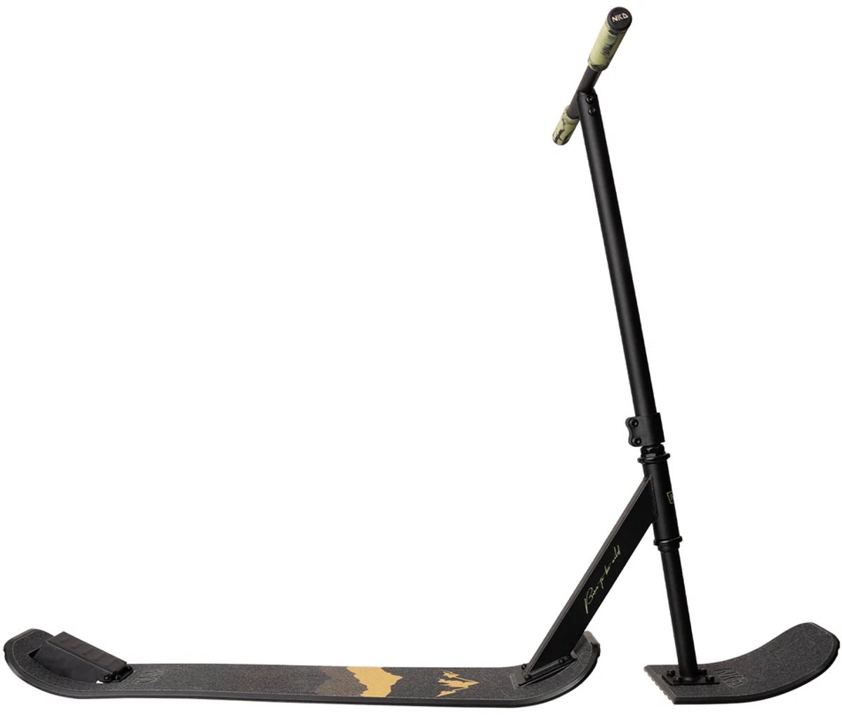 NKS Sneeuw Stuntstep Black / Green 91cm