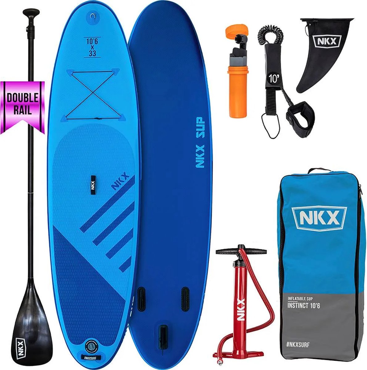 NKX Instinct 10 ft. Opblaasbare SUP Darkblue