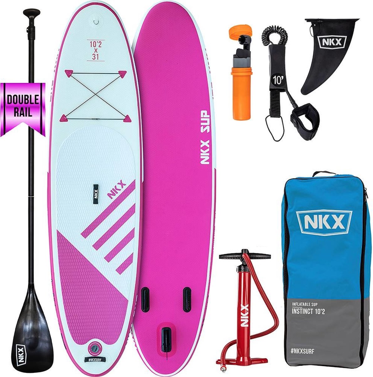 NKX Instinct 10 ft. Opblaasbare SUP Pink