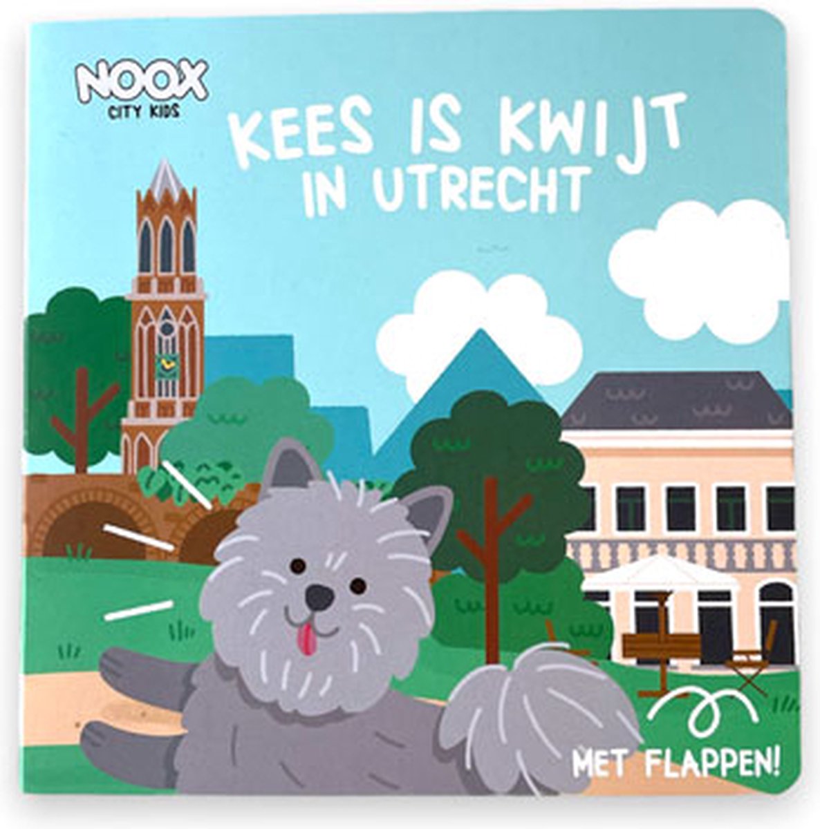 Kartonnen flappenboek Kees is kwijt in Utrecht