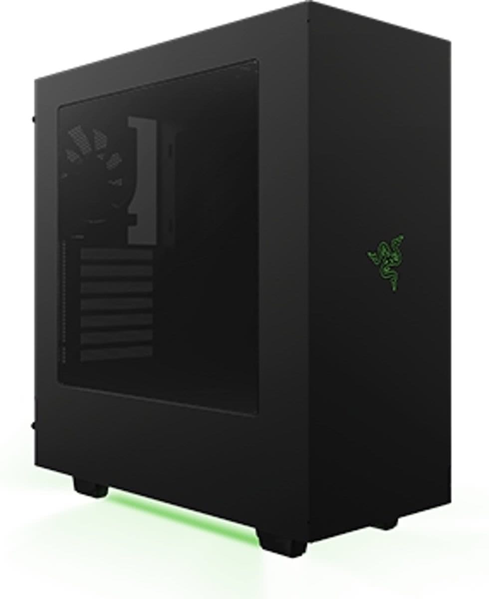 NZXT S340 Midi-Toren Zwart computerbehuizing