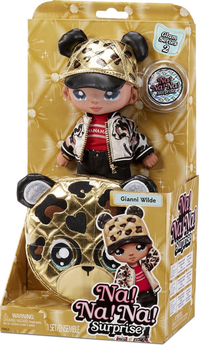 Na! Na! Na! Surprise 2-in-1 Pom Pop Gianni Wilde - Glam Serie 2 - Modepop