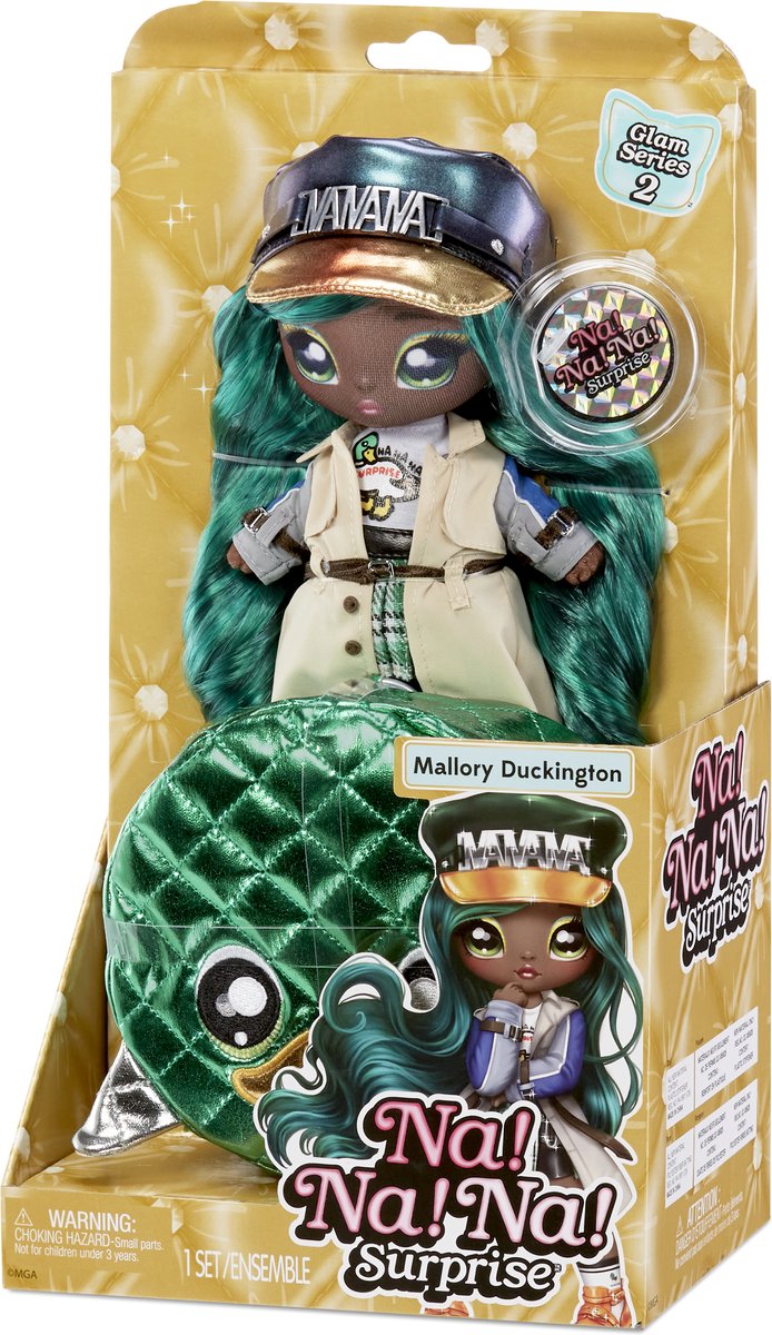   2-in-1 Pom Pop Mallory Duckington - Glam Serie 2 - Modepop