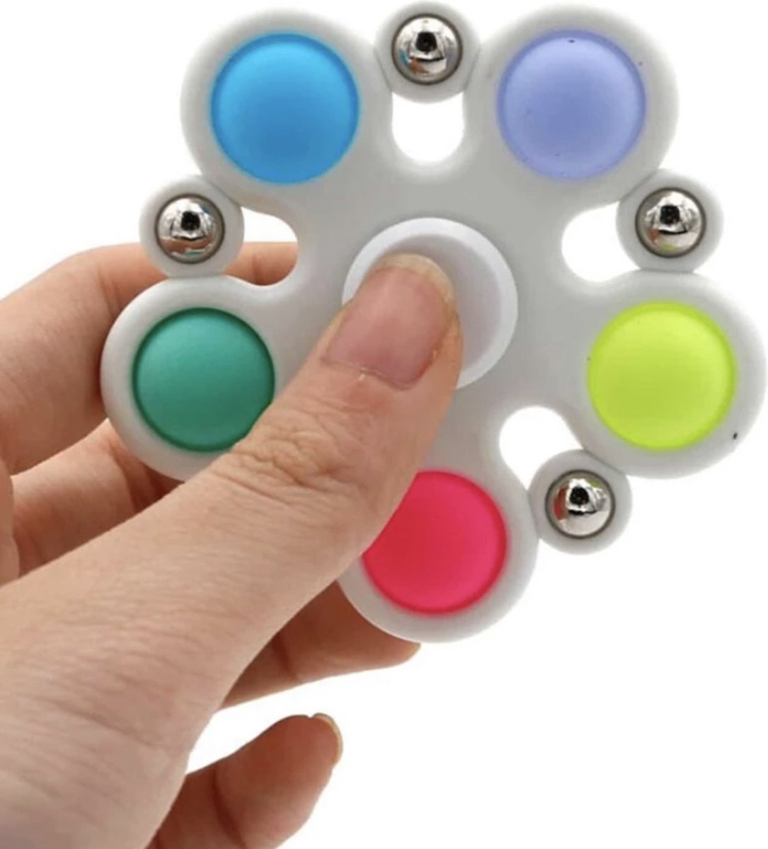 Fidget spinner pop it