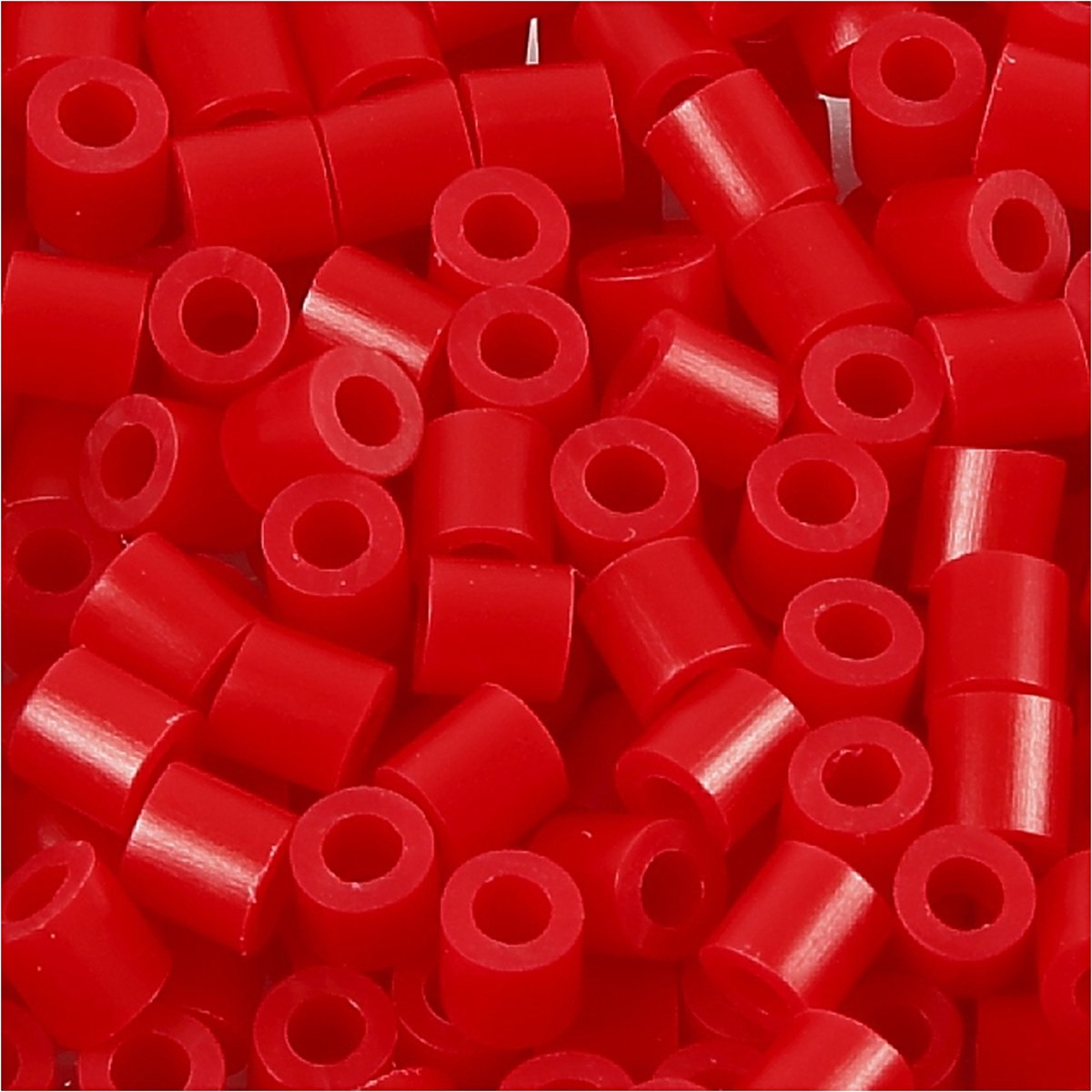  , afm 5x5 mm, gatgrootte 2,5 mm, rood (57), medium, 6000stuks