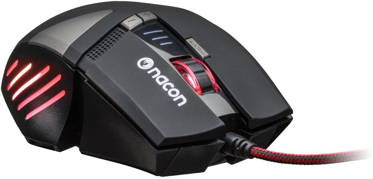 Nacon GM-300 Wired Gaming Muis - Zwart (PC)