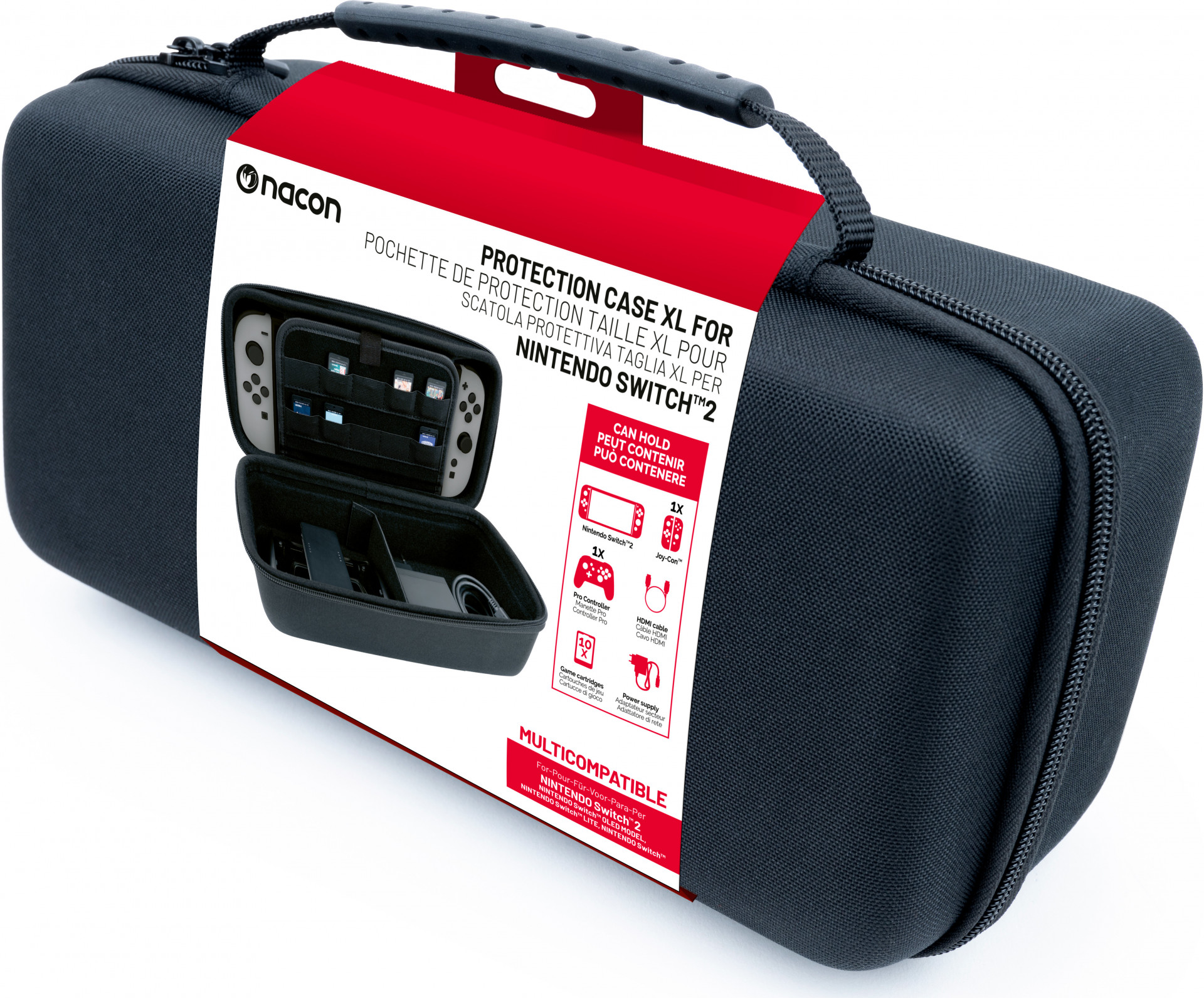 Nacon Switch 2 Protection Case XL (Black)