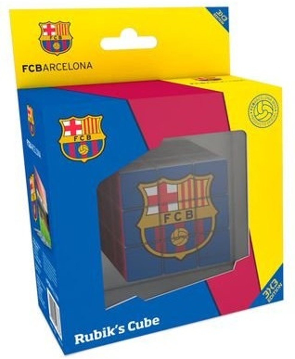 Nanostad Rubiks Puzzel Fc Barcelona 5,5 Cm