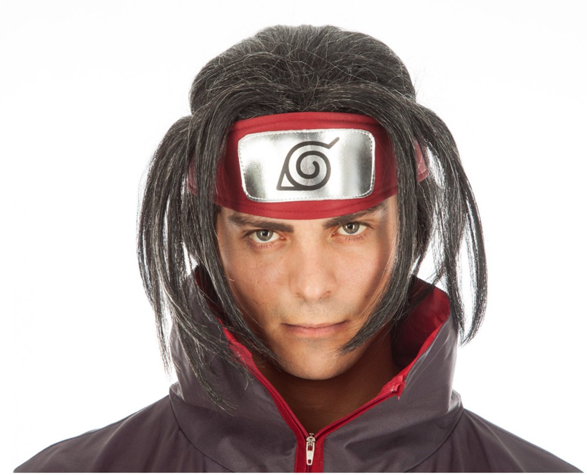 Naruto™ Itachi pruik voor volwassenen - Verkleedpruik