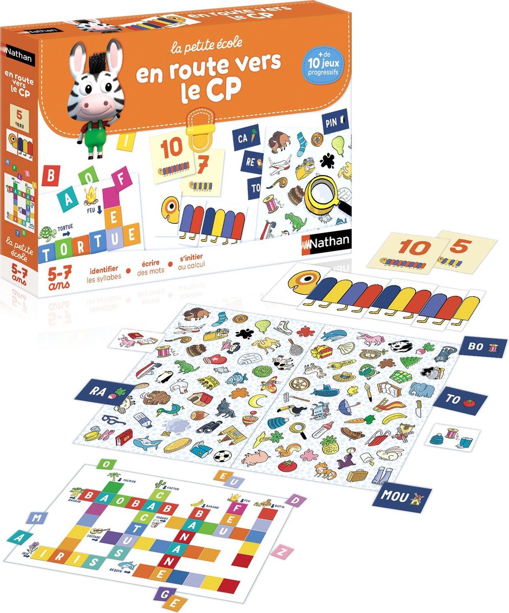 La Petite École 30052 bordspel Kinderen Educatief spel