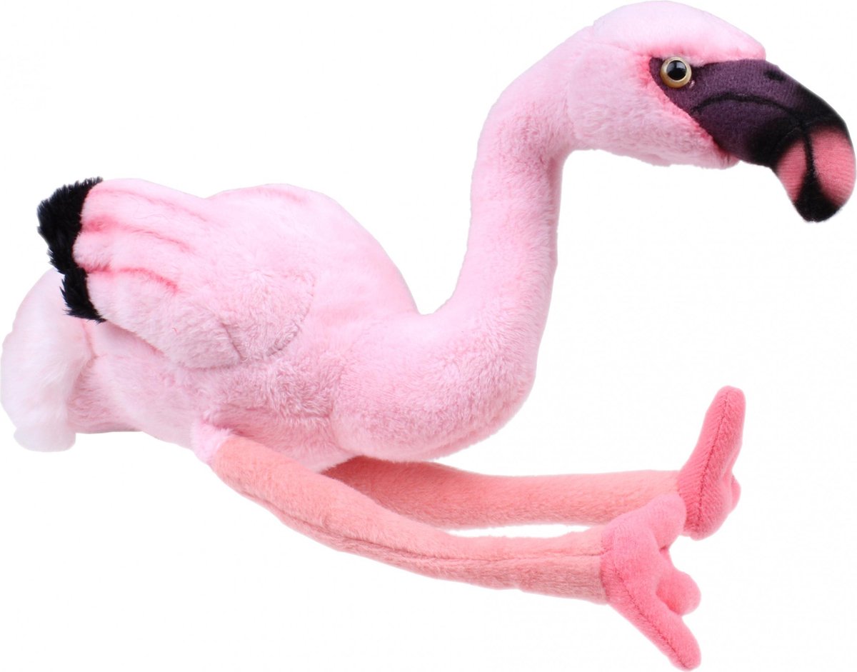 National Geographic Knuffelflamingo Baby Savana 17 Cm Roze