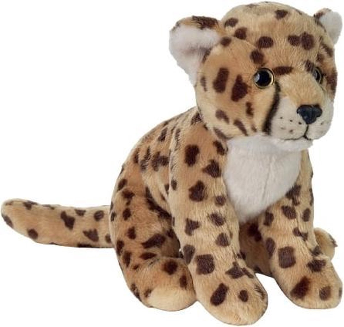 knuffelcheetah junior 24 cm pluche bruin