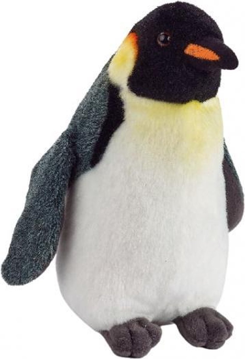 knuffelpingu√Øn junior 24 cm pluche wit