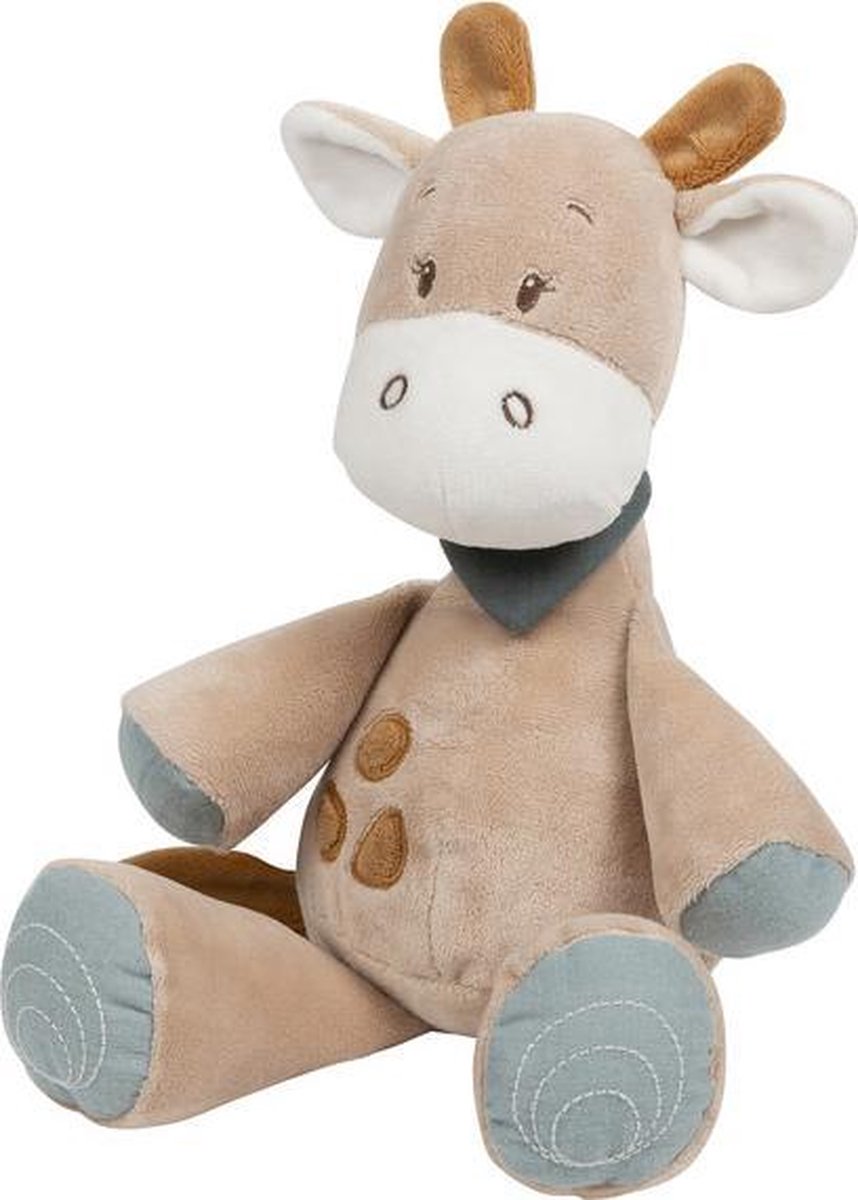 Nattou Giraf Luna - Knuffel - 28 cm - Groen/Beige