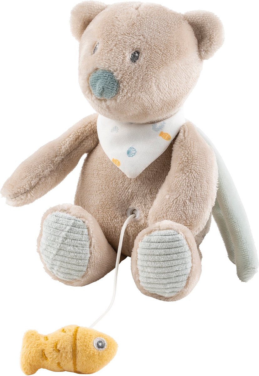 Nattou Muziek Knuffel - Beer - Romeo, Jules en Sally - 20 cm - Beige