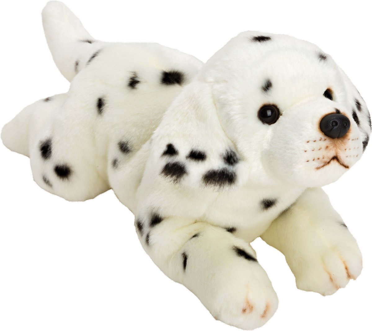 Pluche knuffel dieren Dalmatier hond 34 cm - Speelgoed knuffelbeesten - Honden soorten