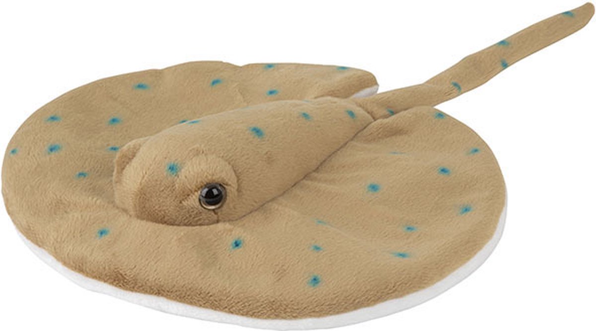 Pluche stekelrog knuffel van 44 cm - Dieren speelgoed knuffels cadeau - Roggen vissen Knuffeldieren