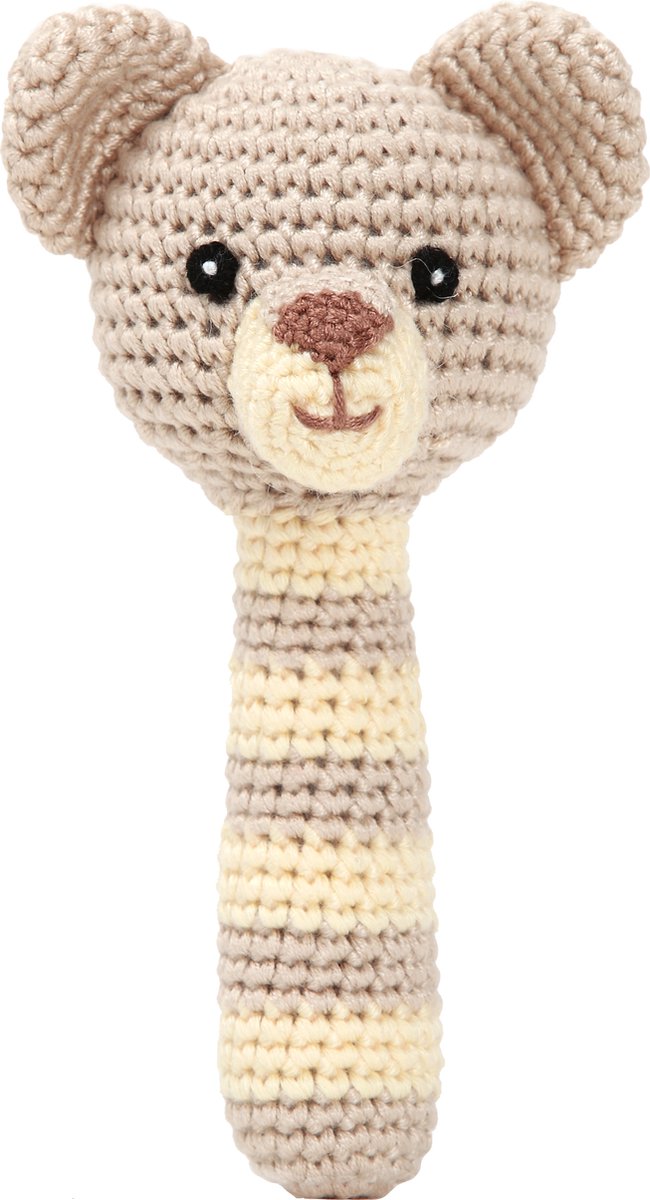 Rammelaar Teddy Beer - NatureZOO of Denmark - Beige - Handgemaakt