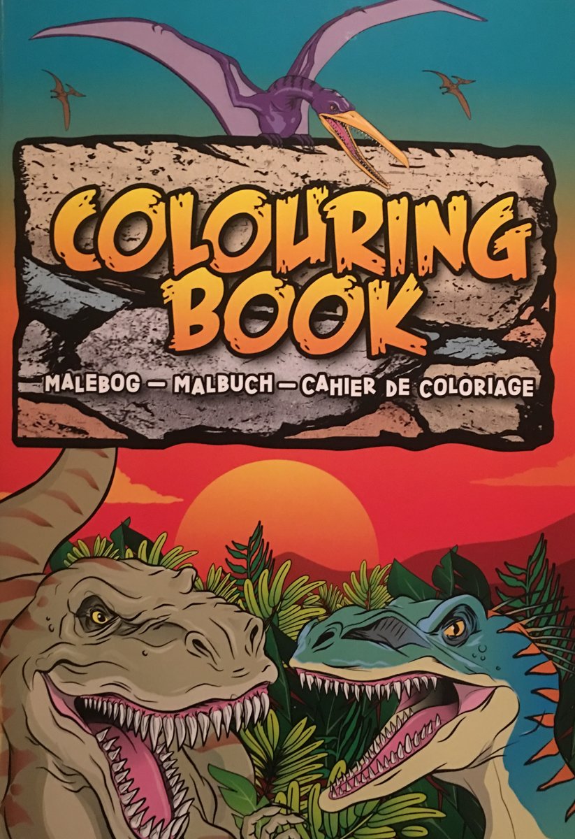 Dinosaurus Kleurboek