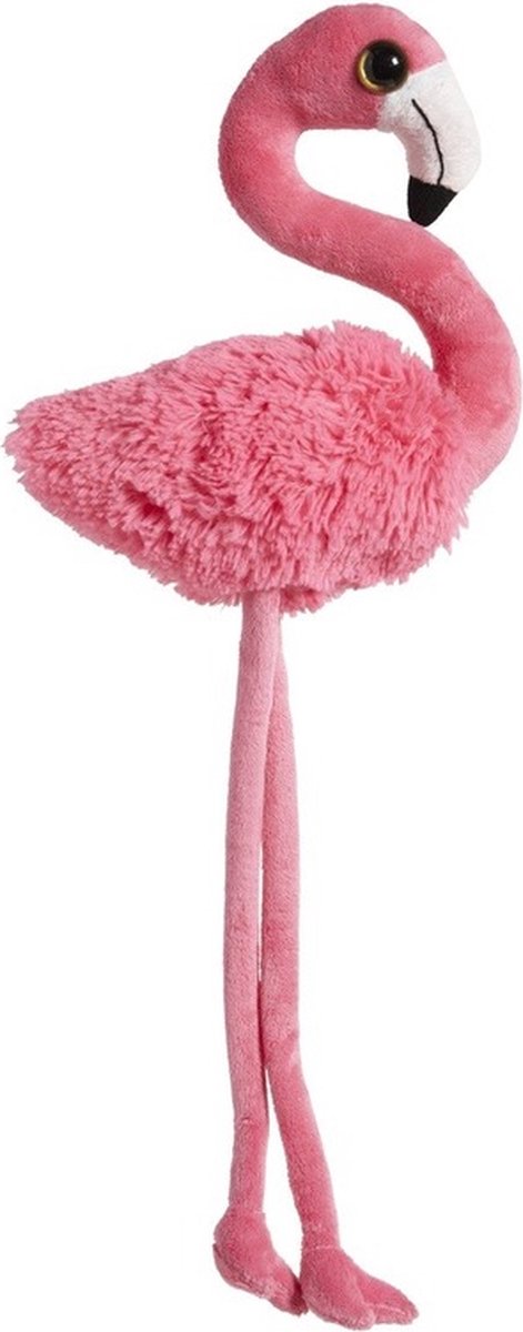 Grote roze pluche flamingo knuffel 65 cm