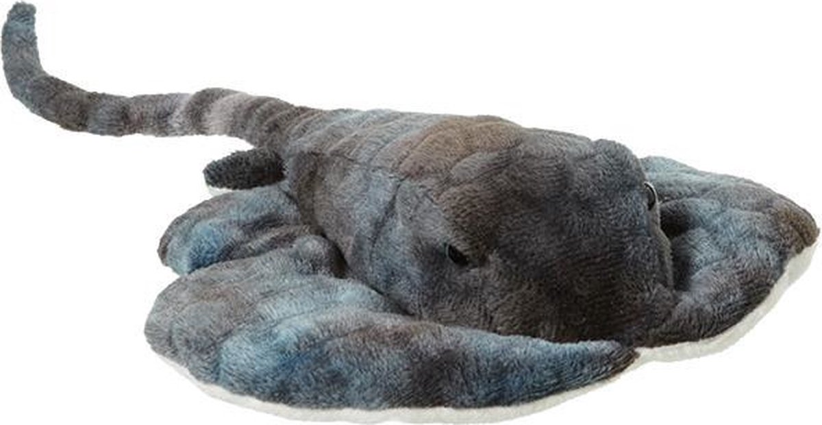 Pluche pijlstaart rog knuffel van 30 cm - Kinderen speelgoed - Dieren knuffels cadeau - vissen/roggen