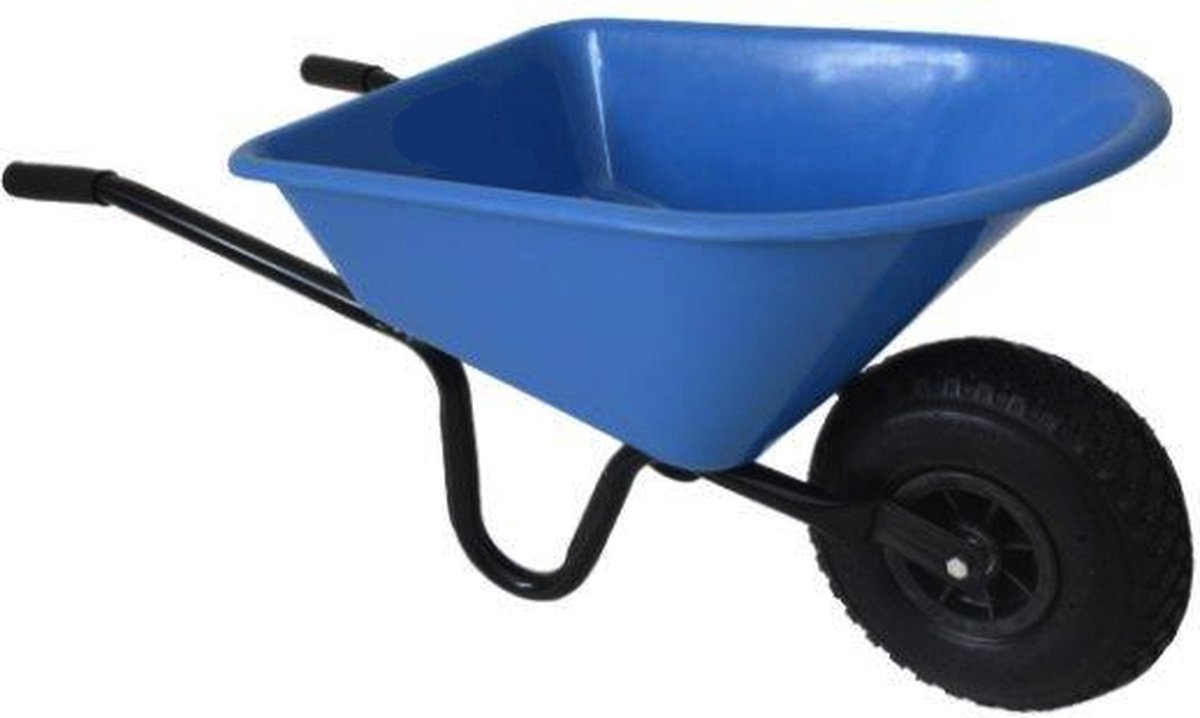 kinderkruiwagen blauw - kruiwagen voor kinderen - kruiwagen