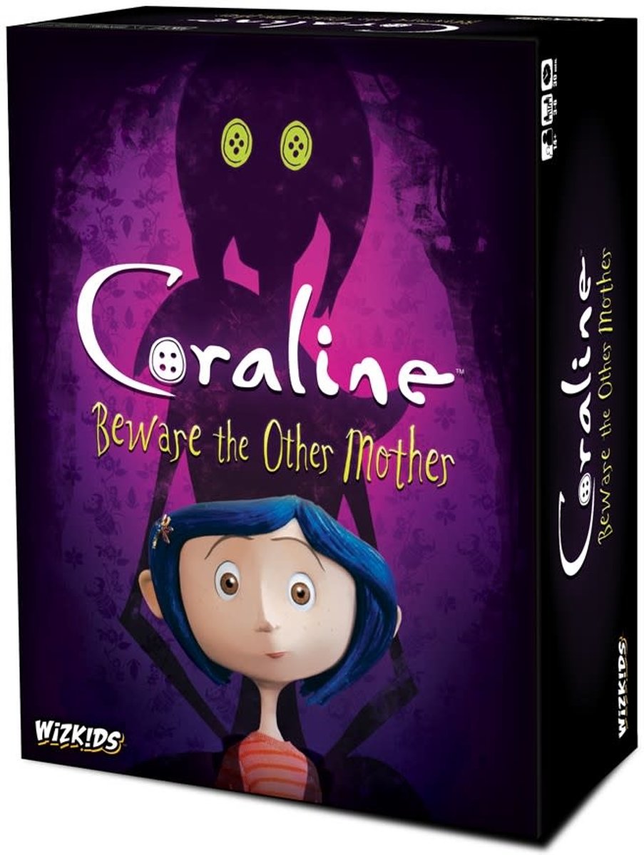 NECA Coraline: Beware the Other Mother Board Game