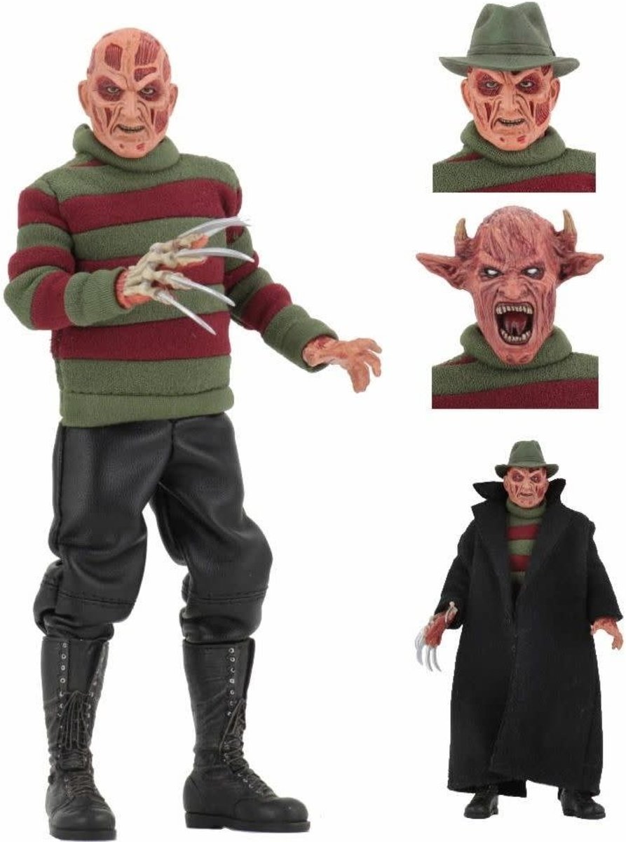 NECA Nightmare on Elm Street: New Nightmare Freddy 8 inch Clothed Figure