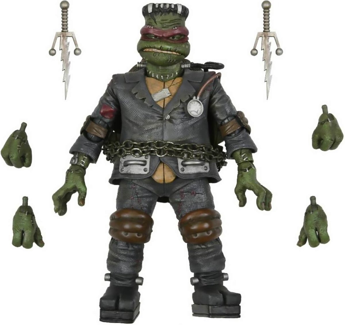 Ultimate Raphael van Teenage Mutant Ninja Turtles als Frankensteins Monster - NECA.