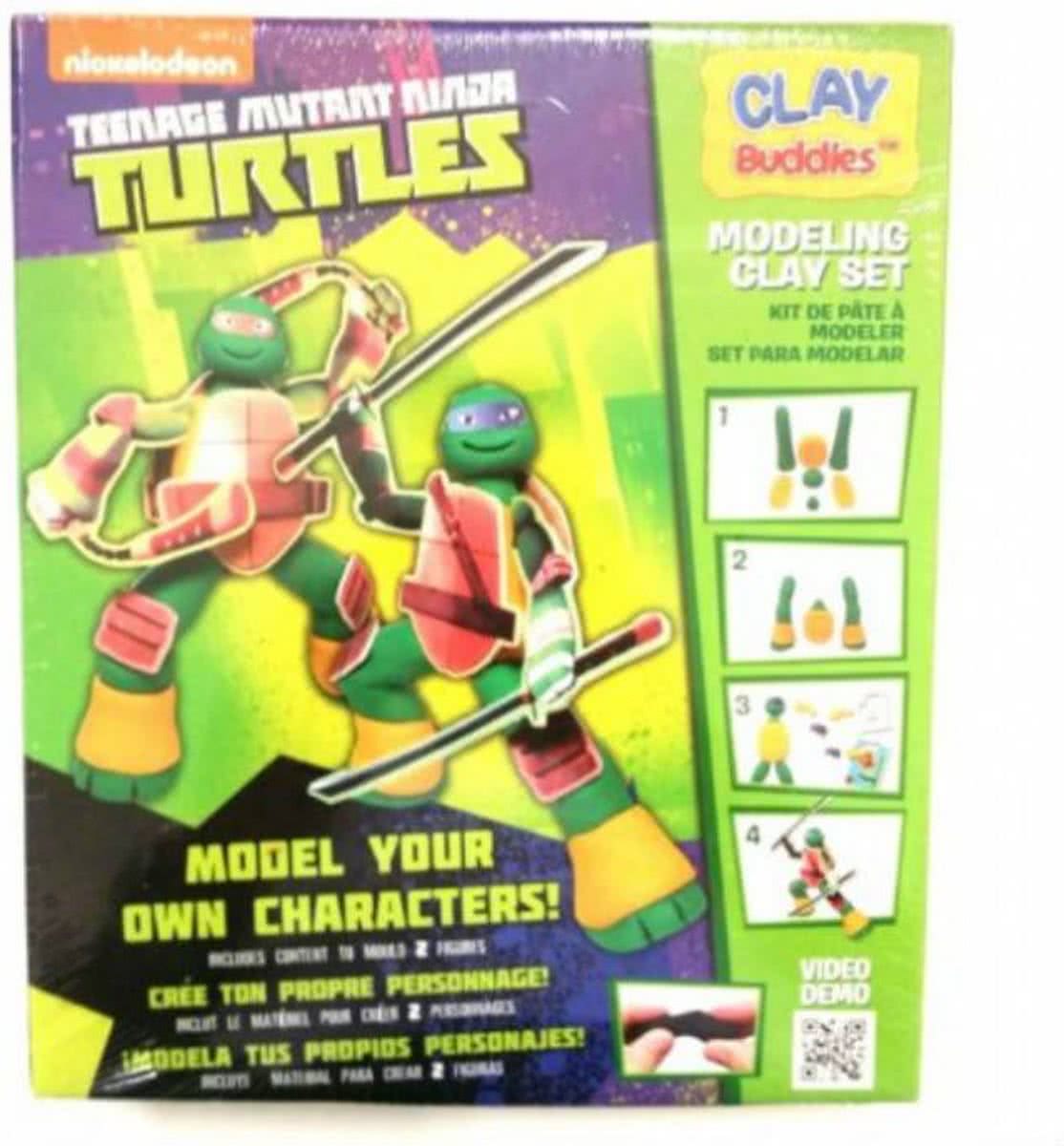 Teenage mutant Ninja Turtles klei set