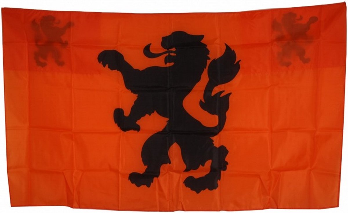 Cape Vlag oranje/zwart 90 x 150 cm