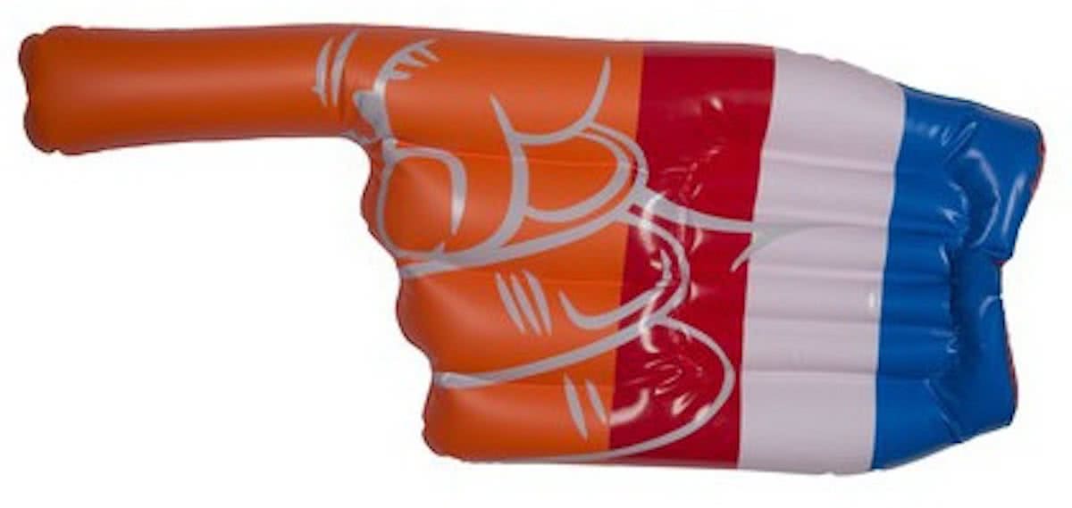 Nederland Hand Opblaasbaar Oranje/rood/wit/blauw