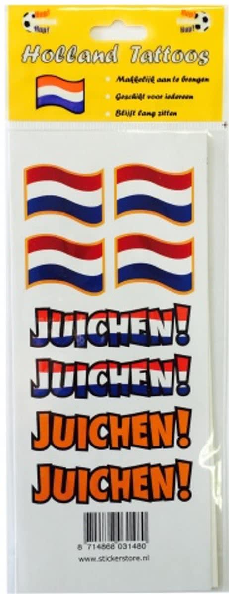 Nederland Tattoo Set Juichen