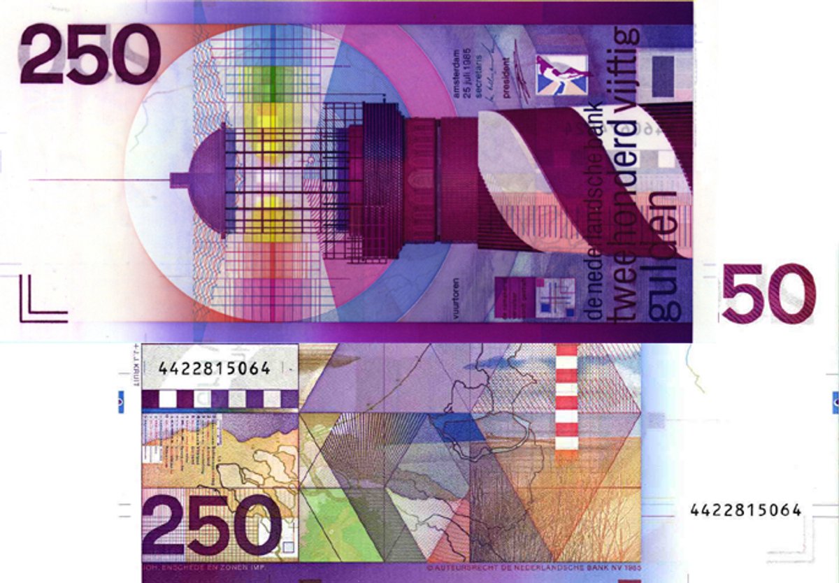 250 gulden 1985 Vuurtoren